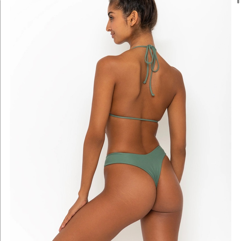 Aggieclo swimswear bottoms - green bikini bottom